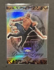 The Rock 2026 Topps Chrome WWE The Rock Diamond Legacy card