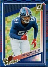 2025 Donruss The Rookies Abdul Carter #4 card
