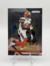 Josh Gordon 2018 Panini Prizm card