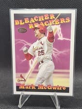 2025 Topps Update Bleacher Reachers Mark McGwire #BR-7 card