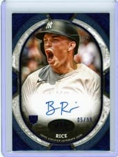 2025 Topps Tier One Shots Ben Rice #TOS-BR card