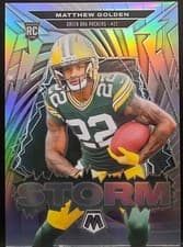 2025 Panini Mosaic Storm Mosaic Matthew Golden #6 card