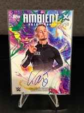 2025 Topps Exalted WWE Wrestling Ambient Autographs Ludwig Kaiser #AMA-LKR card
