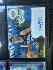 2024-25 Panini Court Kings Fresh Paint Autographs Tristan da Silva #FP-TDS card