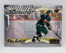 2024-25 O-Pee-Chee Platinum Power Playmakers Kirill Kaprizov #PM-11