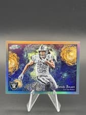 2025 Topps Cosmic Chrome Stars in the Night Brock Bowers #STN-21 card