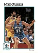 Mike Gminski 1991-92 Hoops Base Set card