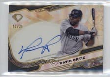 2025 Topps Diamond Icons Icons Chrome Autographs David Ortiz #ACC-DO card