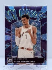 Victor Wembanyama 2024 Panini Donruss Optic My House card