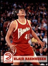 Blair Rasmussen 1993-94 Hoops Base Set card