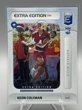 2024 Donruss Elite Extra Edition Keon Coleman #8 card