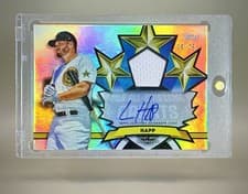 2025 Topps All Star Game All-Star Game Greats Autographed Relics Ian Happ #MAGAR-IH