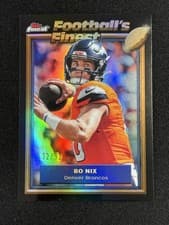 2025 Finest 1992 Finest Bo Nix #92-13 card