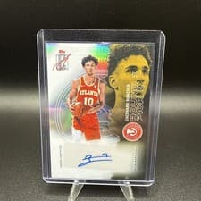 Zaccharie Risacher 2025-26 Topps Signature Class Veteran Class Chrome Autographs card