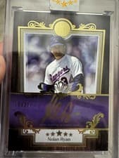 2025 Topps Five Star Baseball Royalty Autographs Nolan Ryan #BR-NR card
