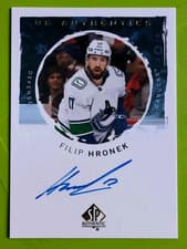 2024-25 SP Authentic UD Authentics Filip Hronek #UDA-FH card