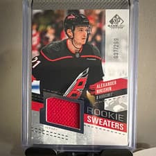 2025-26 SP Game Used Rookie Sweaters Alexander Nikishin #RS-AN card