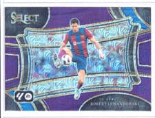 Robert Lewandowski 2023 Panini Select La Liga card