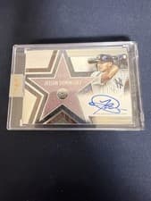 2025 Topps Five Star Stars and Stitches Autographs Jasson Domínguez #SS-JDO card