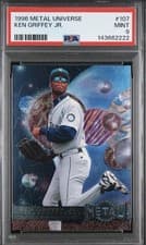 Ken Griffey Jr. 1996 Metal Universe card
