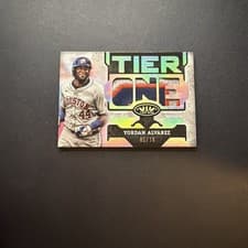 2025 Topps Tier One Die-Cut Relics Yordan Alvarez #T1RD-YA card