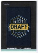 2024-25 O-Pee-Chee First Round Draft Patches Leo Carlsson #DP-3 card