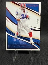 Thurman Thomas 2020 Panini Immaculate Collection card