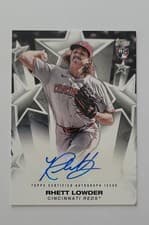 2025 Topps Baseball Stars Autographs Rhett Lowder #BSA-RL card