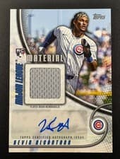 2025 Topps Update Major League Material Autographs Kevin Alcántara #MMAU-KA card