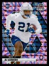 DJ Giddens 2025 Panini Mosaic card