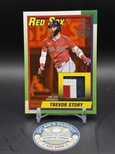 2025 Topps Update 1990 Topps Baseball Relics Trevor Story #90RU-TST card
