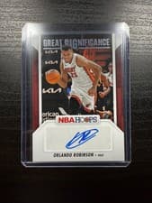 2024-25 Hoops Great SIGnificance Orlando Robinson #GS-ORH card
