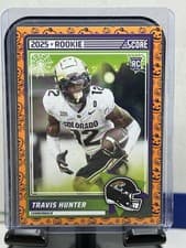 Travis Hunter 2025 Score-A-Treat Base Rookies Pumpkin card