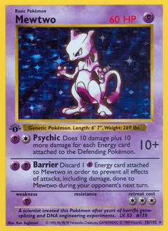 Mewtwo Base card