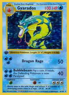 1999 Base Gyarados #6