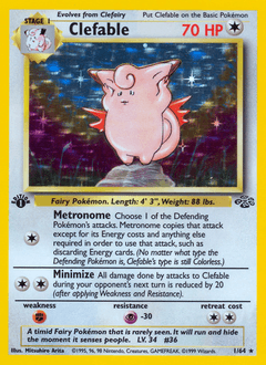 Clefable Jungle card