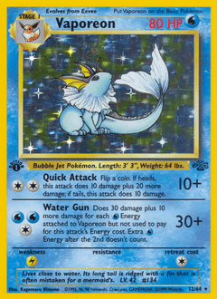 Vaporeon Jungle card