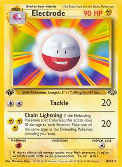 Electrode Jungle card