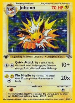 Jolteon Jungle card
