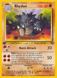 Rhydon Jungle card