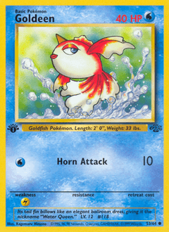 Goldeen Jungle card