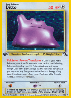 Ditto Fossil card