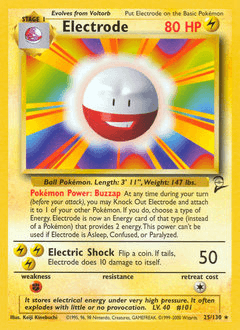 2000 Base Set 2 Electrode #25