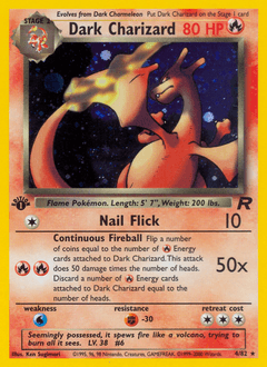 2000 Team Rocket Dark Charizard #4