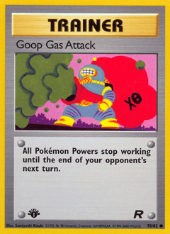 2000 Team Rocket Goop Gas Attack #78
