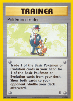 Pokémon Trader Legendary Collection card