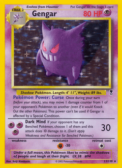 Gengar Legendary Collection card