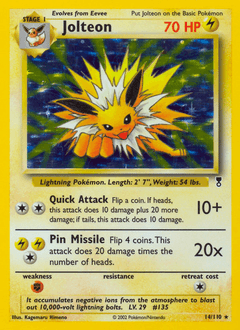 Jolteon ★ Legendary Collection card