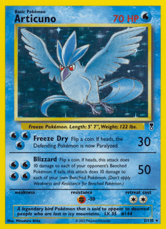 Articuno Legendary Collection card