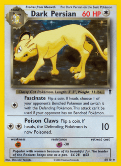 Dark Persian Legendary Collection card